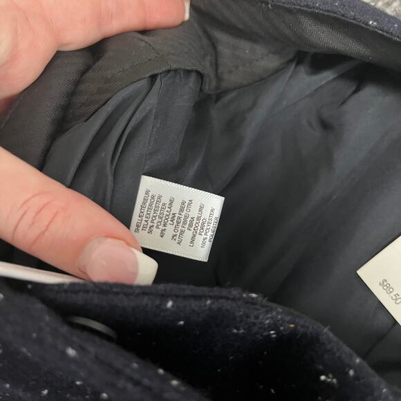 NEW Ann Taylor Loft Blue Wool Trouser Pants Size 8 - Picture 3 of 7